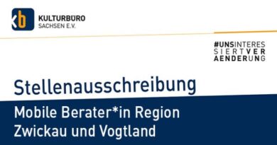 25.01. | Elternzeitvertretung: Mobile Berater*in Region Zwickau und Vogtland | Zwickau und Vogtland