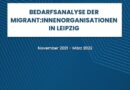Die Bedarfsanalyse der Migrant:innenorganisationen in Leipzig
