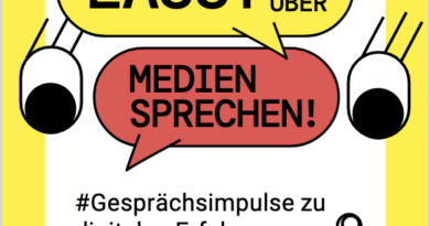 Lasst uns über Medien sprechen. Gesprächsimpulse zu digitalen Erfahrungen.