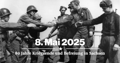 8. Mai 2025 – 80 Jahre Kriegsende und Befreiung in Sachsen