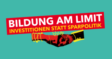 Bildung am Limit – Investitionen statt Sparpolitik