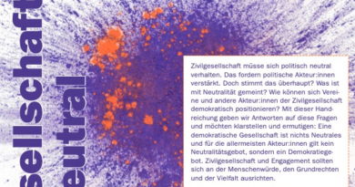 Zivilgesellschaft ist nicht neutral Handreichung für Vereine und Aktive