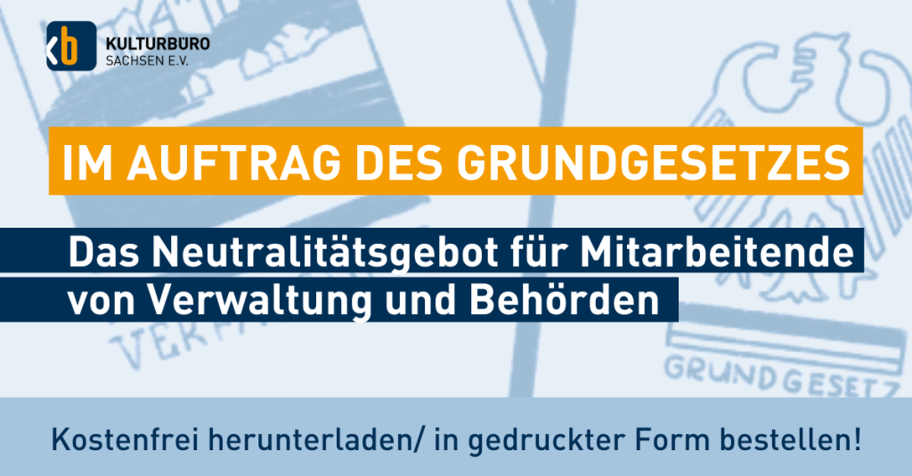 Neue Handreichung: Im Auftrag des Grundgesetzes