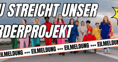 Eilmeldung: CDU streicht unser Förderprojekt