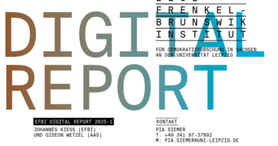 EFBI Digital Report 2026-1: Extrem rechte Online-Mobilisierung