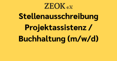 ZEOK, Projektassistenz Buchhaltung, Leipzig